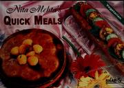 Cover of: Nita Mehta's quick meals