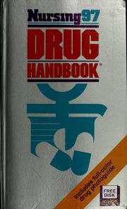 Cover of: Nursing97 drug handbook by 