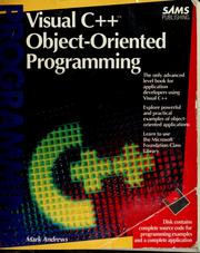 Cover of: Visual C++ object-oriented programming