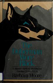 Cover of: The doberman wore black