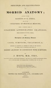 Cover of: Principles and illustrations of morbid anatomy