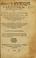 Cover of: Doctrinae Christianae compendium