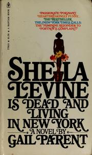 Cover of: Sheila Levine Is Dead and Living in New York