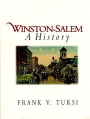 Cover of: Winston-Salem by Frank Tursi