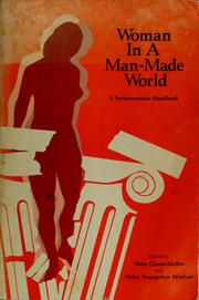 Cover of: Woman in a man-made world by Nona Y. Glazer