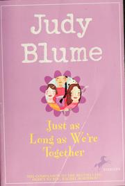 Cover of: Just as long as we're together by Judy Blume