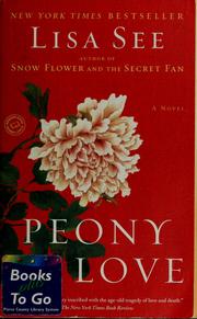 Cover of: Peony in Love by Lisa See