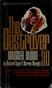 Cover of: The destroyer: mugger blood