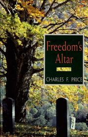 Cover of: Freedom's altar