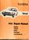 Cover of: Toyota Tercel repair manual, 1985