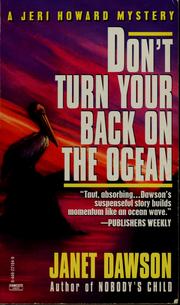Cover of: Don't turn your back on the ocean: a Jeri Howard mystery
