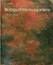 Cover of: Biology of microorganisms