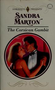 Cover of: The Corsican Gambit by Sandra Marton