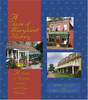 A taste of Maryland history by Debbie Nunley