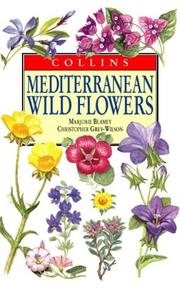 Cover of: Meditteranean Wildflowers (Collins Field Guide) by Christopher Grey-Wilson