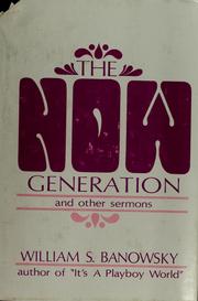 Cover of: The now generation, and other sermons