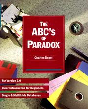 Cover of: The ABC's of Paradox