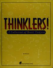 Cover of: Thinklers!: a collection of brain ticklers