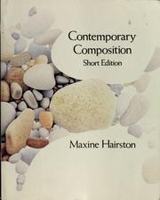Cover of: Contemporary composition by Maxine Hairston