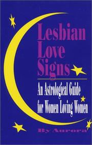 Cover of: Lesbian love signs by Aurora.