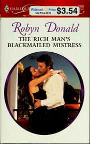 Cover of: The rich man's blackmailed mistress