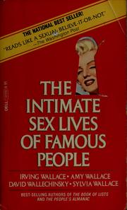 Cover of: The intimate sex lives of famous people