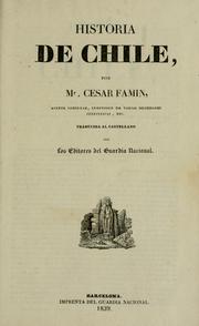 Cover of: Historia de Chile