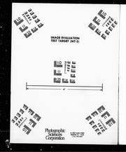 Cover of: Minutes and proceedings of the Municipal Council of Cumberland County, and district officers appointed: January and April sessions, 1899.