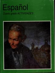 Cover of: Español, cuarto grado: actividades