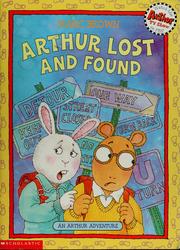 Cover of: Arthur lost and found