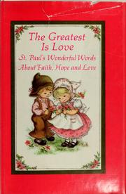 Cover of: The greatest is love by Lois Jackson