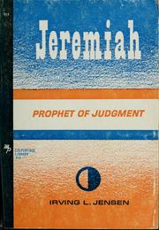 Cover of: Jeremiah: prophet of judgment