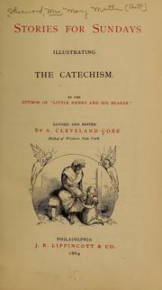 Cover of: Stories for Sundays illustrating the catechism.