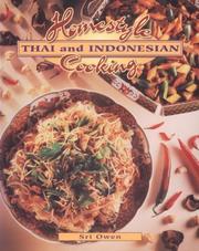 Cover of: Homestyle Thai and Indonesian cooking