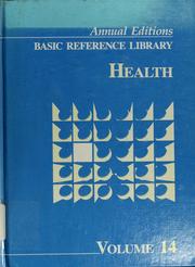 Cover of: Health 89/90 by Richard Yarian