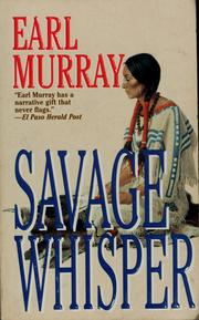 Cover of: Savage whisper by E.P. Murray