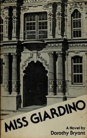 Cover of: Miss Giardino by Dorothy Bryant