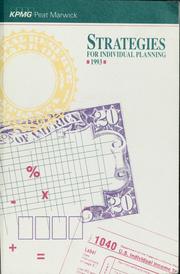 Cover of: Strategies for individual planning 1994