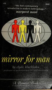 Cover of: Mirror for man