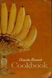 Cover of: Chiquita banana's cookbook by United Fruit Company