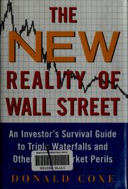 Cover of: The new reality of Wall Street by Donald Coxe