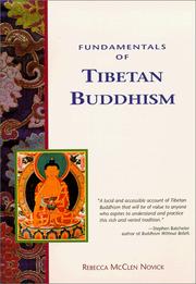 Cover of: Fundamentals of Tibetan Buddhism