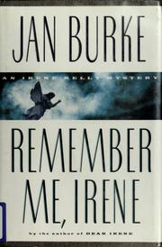 Cover of: Remember me, Irene by Jan Burke