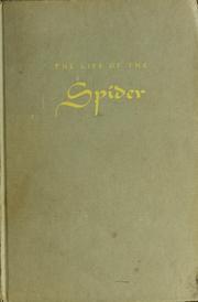 Cover of: The life of the spider by John Crompton