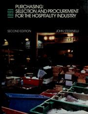 Cover of: Purchasing by John M. Stefanelli