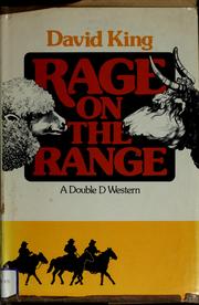 Cover of: Rage on the range
