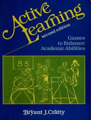Cover of: Active learning by Bryant J. Cratty