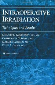 Cover of: Intraoperative irradiation | 