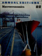 Cover of: Macroeconomics 02/03