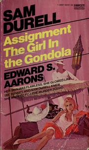 Cover of: Assignment the Girl in the Gondola by Edward S. Aarons